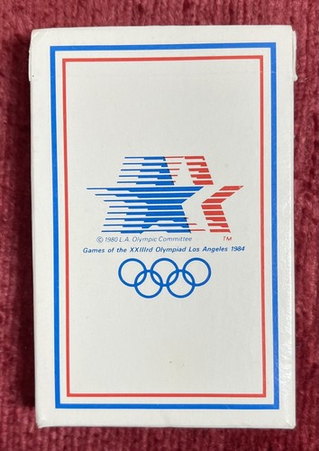 1984 olympics playing cards - 1984,